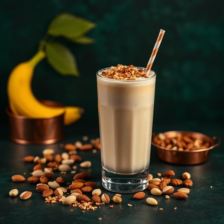 Banana with Mixed Nuts