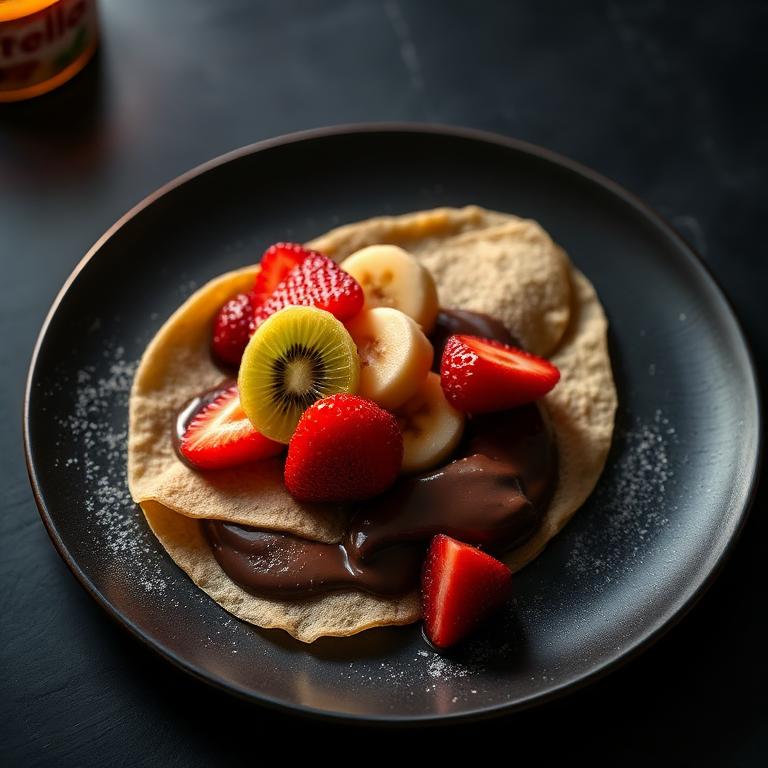 Nutella & Fruits Crepe