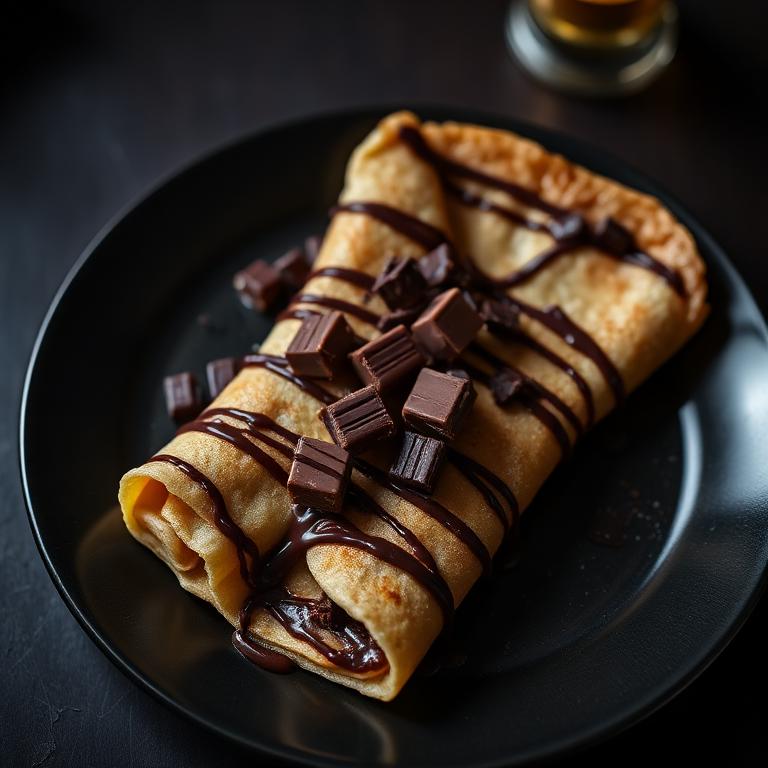Nutella & Kinder Crepe
