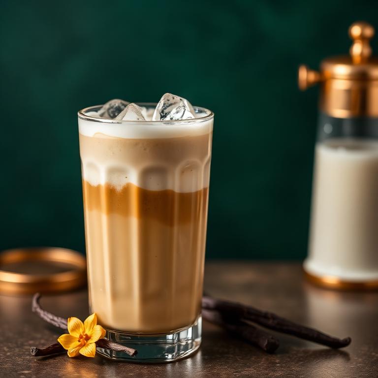 Iced Vanilla Latte